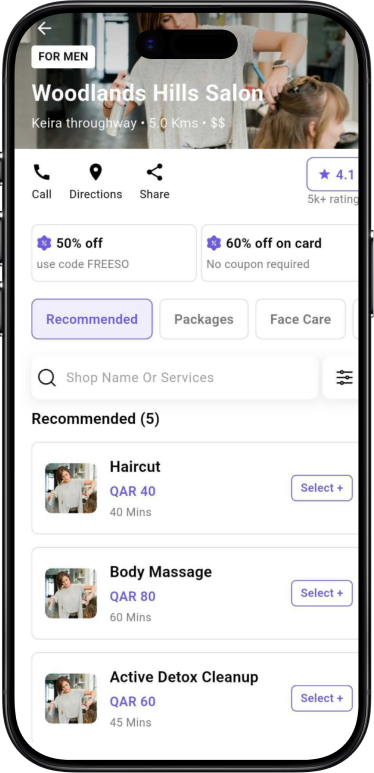 App Screens